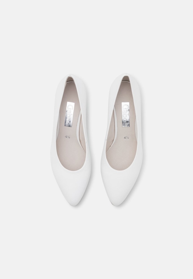 Gabor Blanc | Talons Classiques Exclusifs